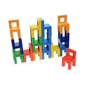 Joc de echilibrare, scaune (7 cm) GOKI