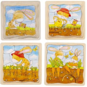 Puzzle Gradina de legume Goki