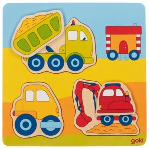 Puzzle Transport de constructii GOKI