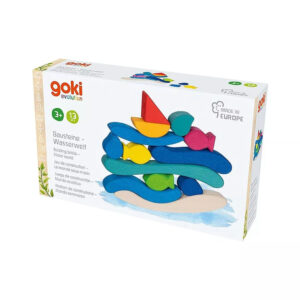 Jucarie lemn - stivuire. Lumea apei GOKI