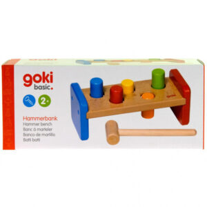 Jucarie cu ciocan lemn GOKI