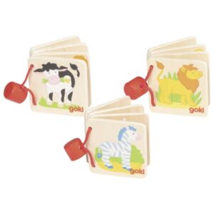 Carti lemn in assort. GOKI