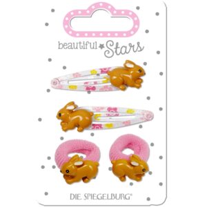 Clame de par + Elastice de par Iepure SPIEGELBURG