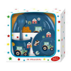 Set vesela Tractor (4buc) fara BPA SPIEGELBURG