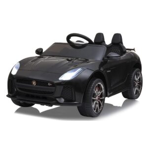 Masina plimbatJaguar F-Type SVR negru 12V JAMARA