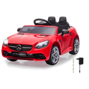 Masina plimbat Mercedes-Benz SLC rosu 12V JAMARA
