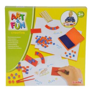 Simba Set creatie A and F Stampile-Litere 120 el. 6314001