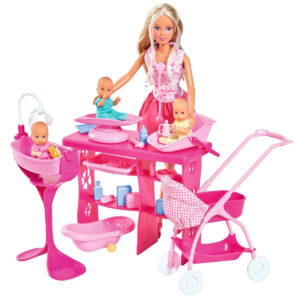 Papusa Simba Super Baby Care 30 acc Simba