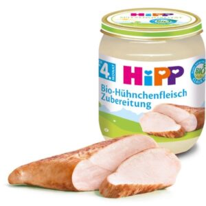 Pireu carne curat de gaina HiPP 125 G