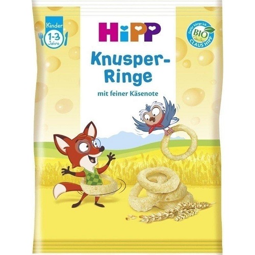 Hipp Children Crunchy Cheese Rings 1-3 Years, 25gr