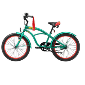 Bicicleta 20' - verde/negru BIKESTAR