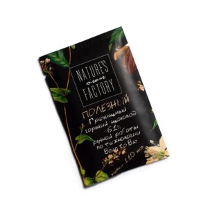 Ciocolata neagra cu ceai de hrisca Nature's own factory (20gr)