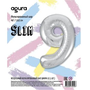Numbers xxx9 Foil 102 cm, Agura