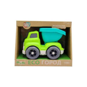 Masina camioni Eco verde 18cm Funky Toys
