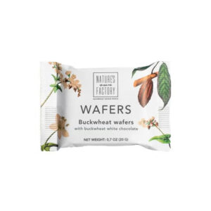 Napolitane din hrisca cu ciocolata alba 20gr Nature's own Factory