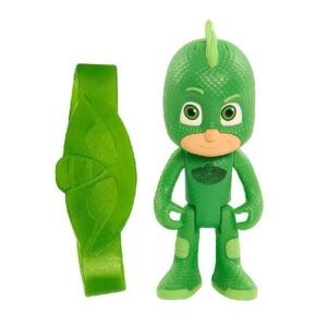 Jocuri set fig 8cm cu lumina, bratara Gekko PJ masks
