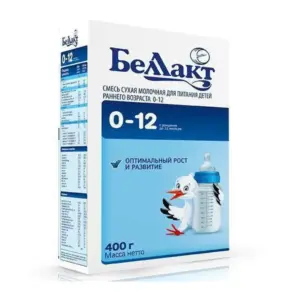 Bellakt 0-12 amestec de lapte uscat 400g