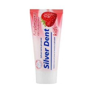 Pasta d/dinti pentru copii Capsuna cu frisca 75gr Silver Dent