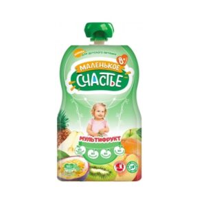 Piure multifructe 8+ 90g pouch MS