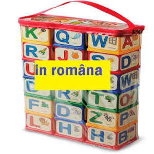 Set cuburi Alfabet 18buc(rom) 15754