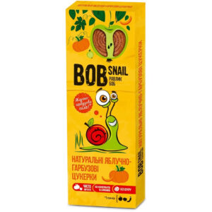 Dulciuri naturale de mere si bostan BOB SNAIL 30g