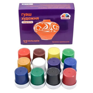 Vopsea guasa de arta 12 cul. 20 ml Creativitate GAMMA UA