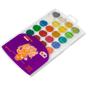 Vopsea acuarela 32 cul. fara pensula (4 cul. sidefate) Creativitate GAMMA UA