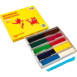 Plastilina ceara 10 cul. 120 g Copii GAMMA UA