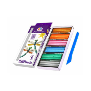 Plastilina ceara sidefata 6 cul. 72 g Creativitate GAMMA UA