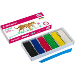 Plastilina 6 cul. 96 g Hobby GAMMA UA