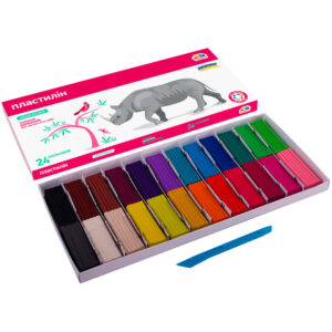 Plastilina 24 cul. 384 g Hobby GAMMA UA