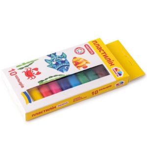 Plastilina 10 cul. 100 g Copii GAMMA UA