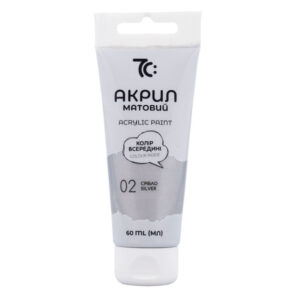 Vopsea acrilica in tub 60 ml argint 7C GAMMA UA