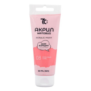 Vopsea acrilica mata in tub 60 ml coral 7C GAMMA UA