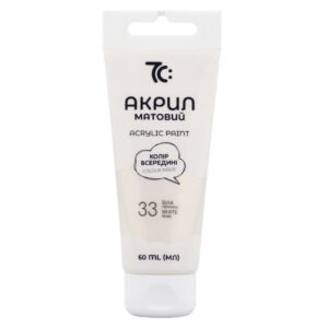 Vopsea acrilica in tub 60 ml perla alba 7C GAMMA UA