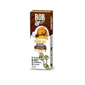 Marmelada naturala mere-mango-dovleac-chia in ciocolata belgiana cu lapte 27gr BOB SNAIL