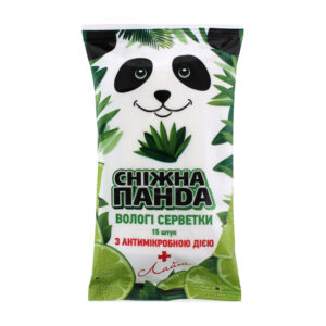 PANDA Servetele umede 15buc Lime