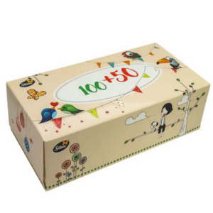 SILKEN servetele cosmetice 150 buc 2-str BEBE