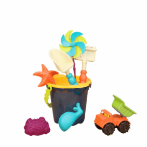 Set de joaca cu nisip si apa - CALDARE/ MAREA (9 piese) BATTAT SUMMER