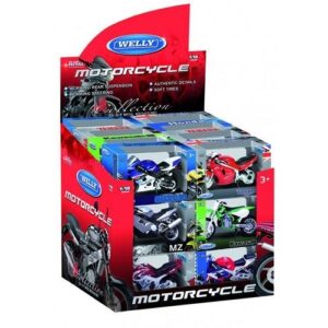Motocicleta de colectie Welly 1:18 metal 6 modele 19660