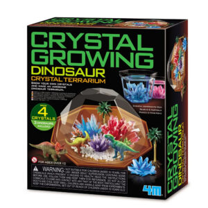 Joc Educativ Experimente cu Cristale Dino Crystal Terrarium 4M