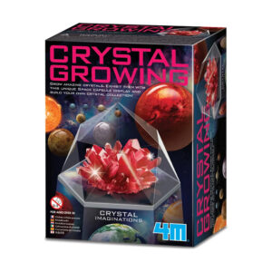Joc Educativ Experimente cu Cristale Crystal Imaginations rosu 4M
