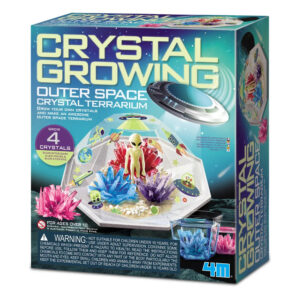 Joc Educativ Experimente cu Cristale Crystal Space albastru 4M