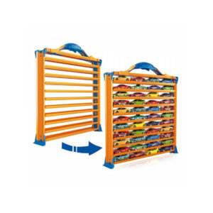 Garaj de jocuri cu benzi pentru depozitarea masinilor Hot Wheels MATTEL