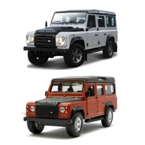 Model- LAND ROVER DEFENDER 110 (asorti alb, orange metalizat 1:32)