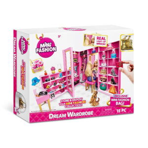 Set de joaca Dulap Fashion Dream Wardrobe 33x45cm Mini Brands Zuru