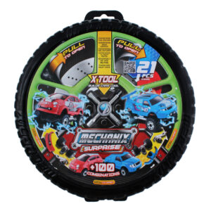 Set constructor masina surpriza cu accesorii Mechanix Surprise diverse modele