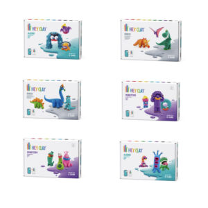 Set plastilina in asort. HEY CLAY TRENDFORMER