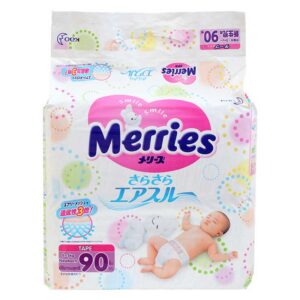 Scutece MERRIES Newborn Nr.90 -5 kg (SJ)