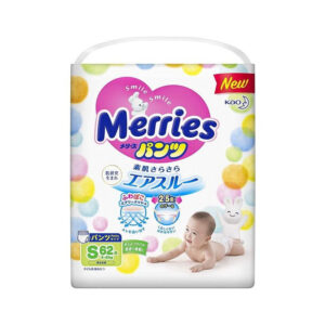 Chilotei-scutece Marimea  S  (4-8 kg)  62 buc. MERRIES